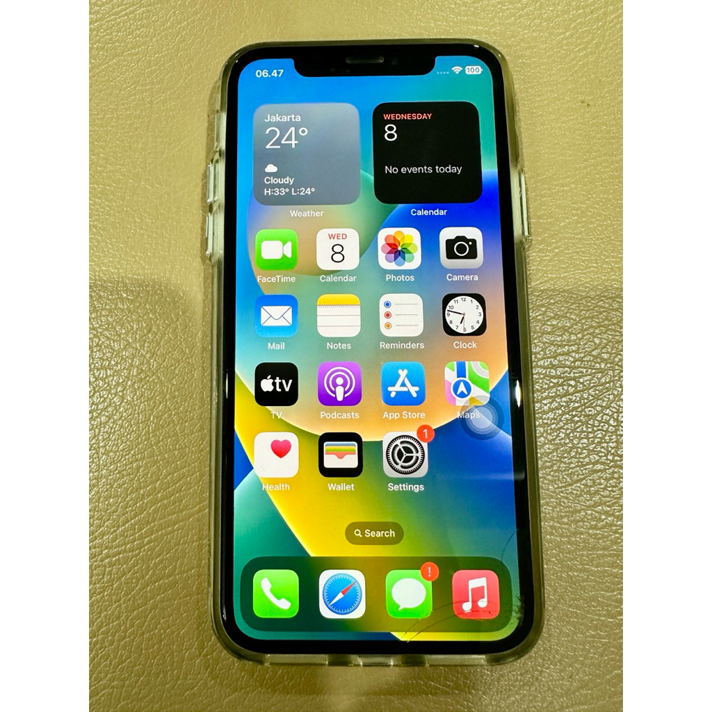 iPhone X 256 GB Second Bekas Normal