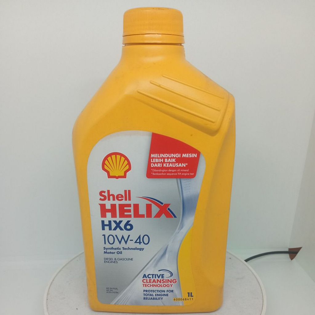 Oli Shell HELIX HX6 1 Liter Mesin Shell Helix HX6 10W-40