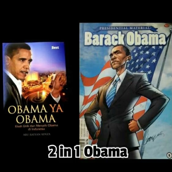 komik dan buku BARRACK OBAMA jual paket