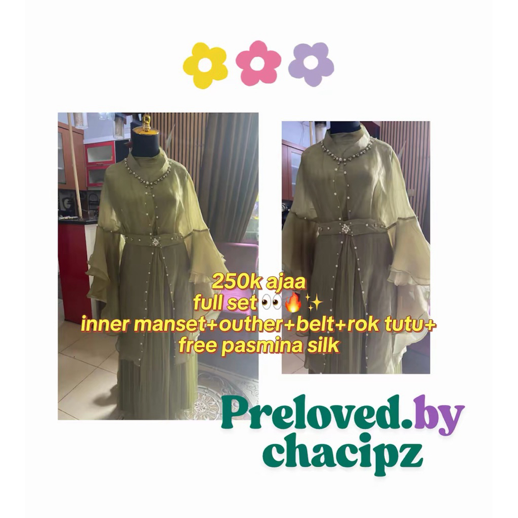 PRELOVED DRES ZOYA | LCB | EPRISE | VZ | FAZIFA