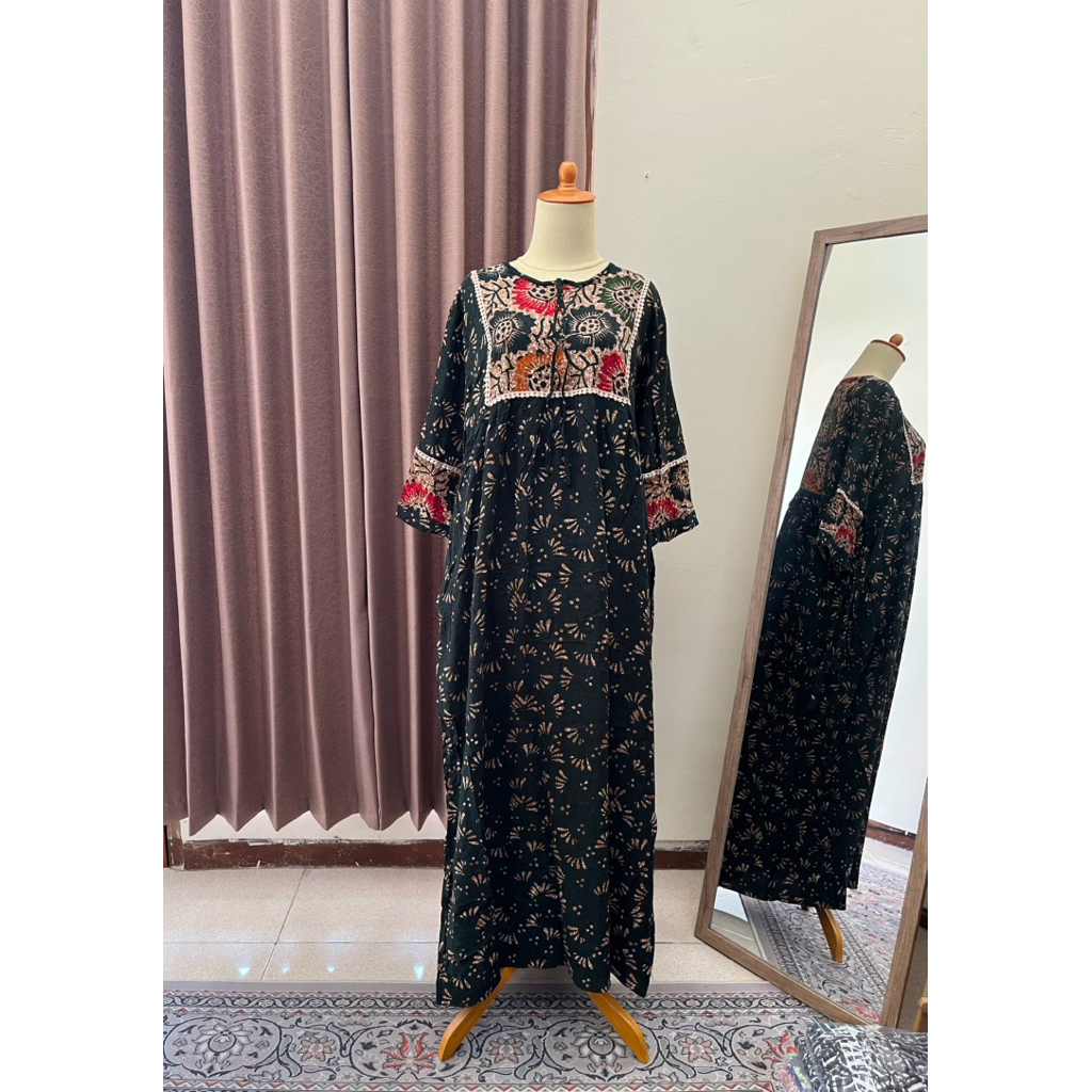 Sekdress Adira Renda Batik Rumina