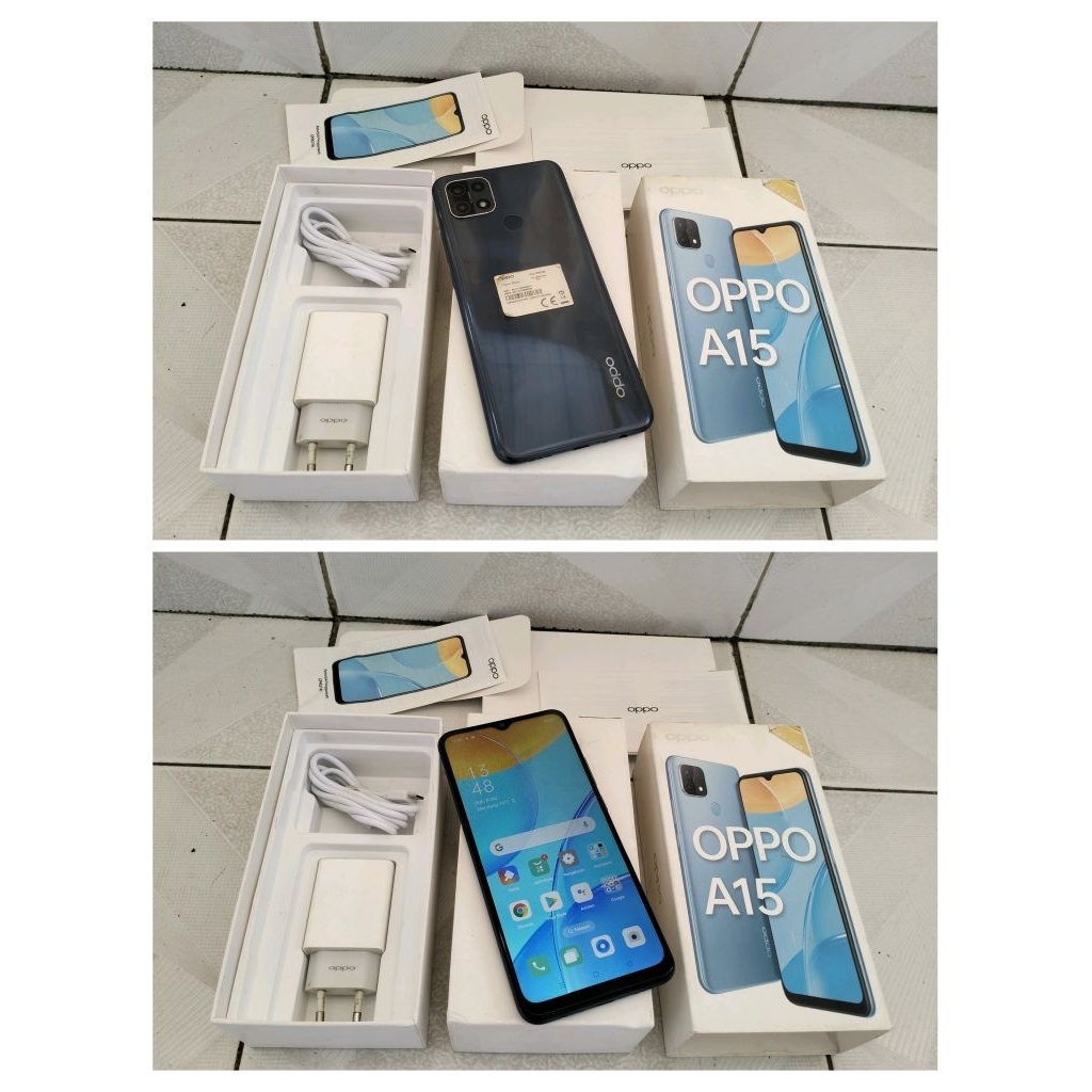 HP SECOND OPPO A15 RAM 3/32GB FULLSET