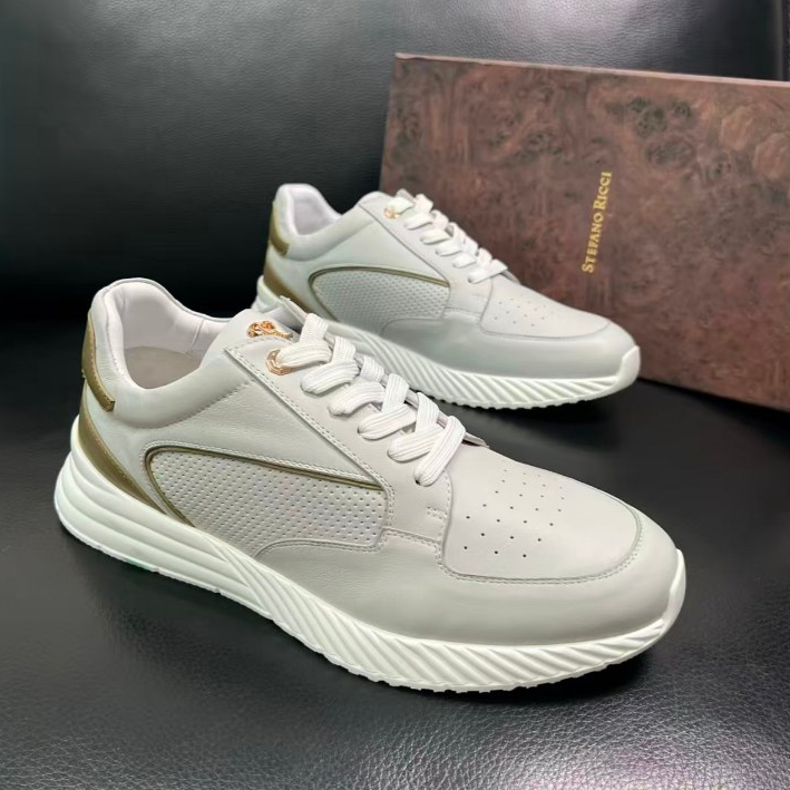 Stefano Ricci's new casual men's shoes, high-end cowhide sports shoes, fashionable running shoes