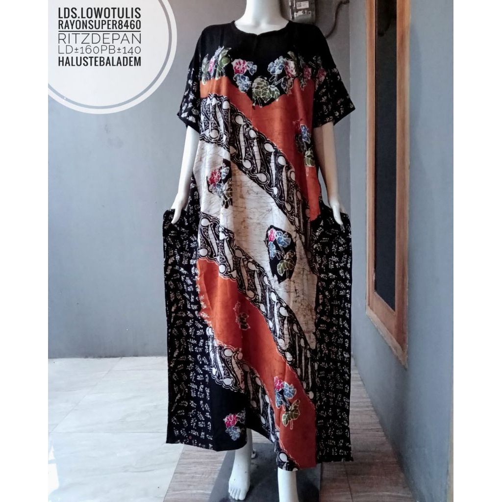 LONGDRESS LOWO BATIK TULIS JUMBO BUSUI