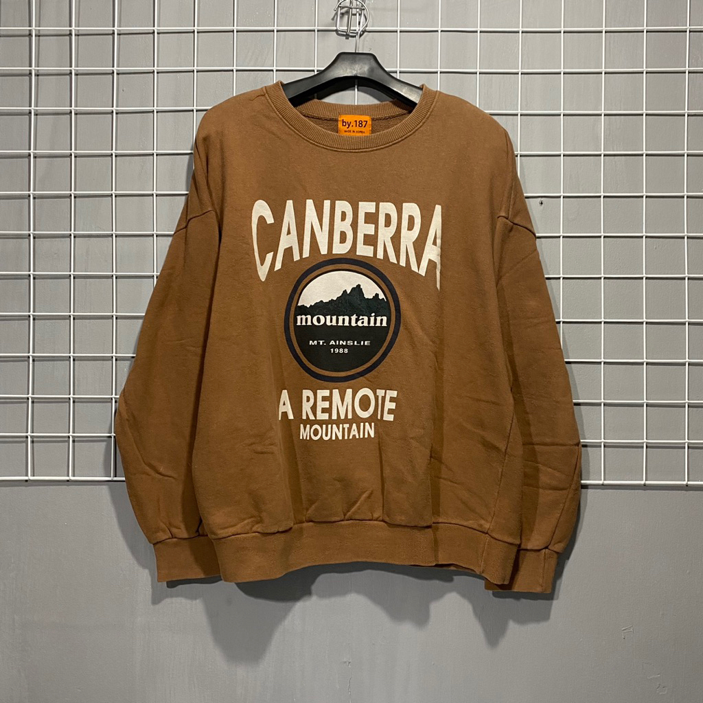 by.187 Korean Crewneck Sweater