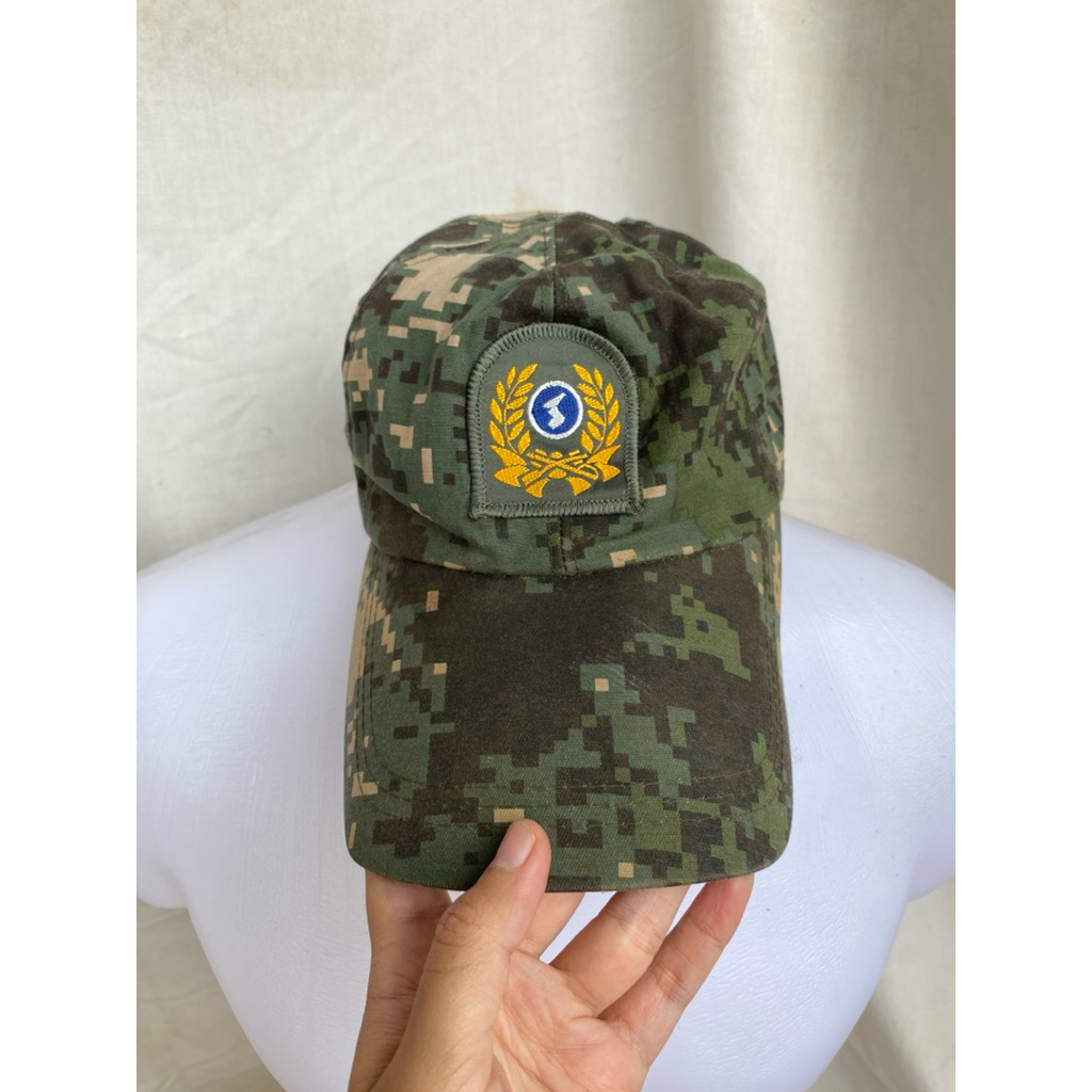 Cap Topi Army Loreng Digital Granit ROKA Korea Army (19)