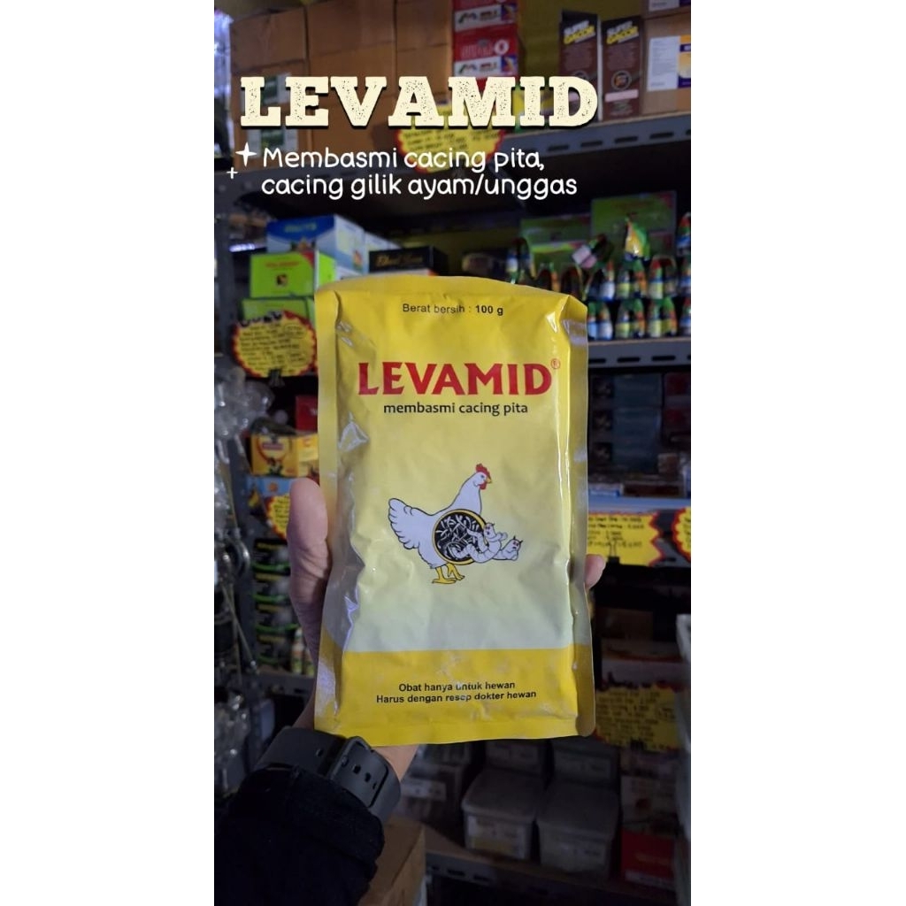 LEVAMID KEMASAN 100GR