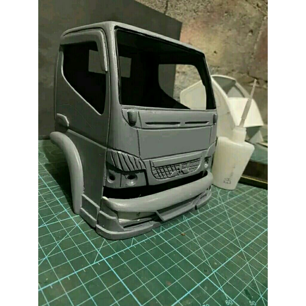 KABIN MINIATUR TRUK Oleng sekala 14