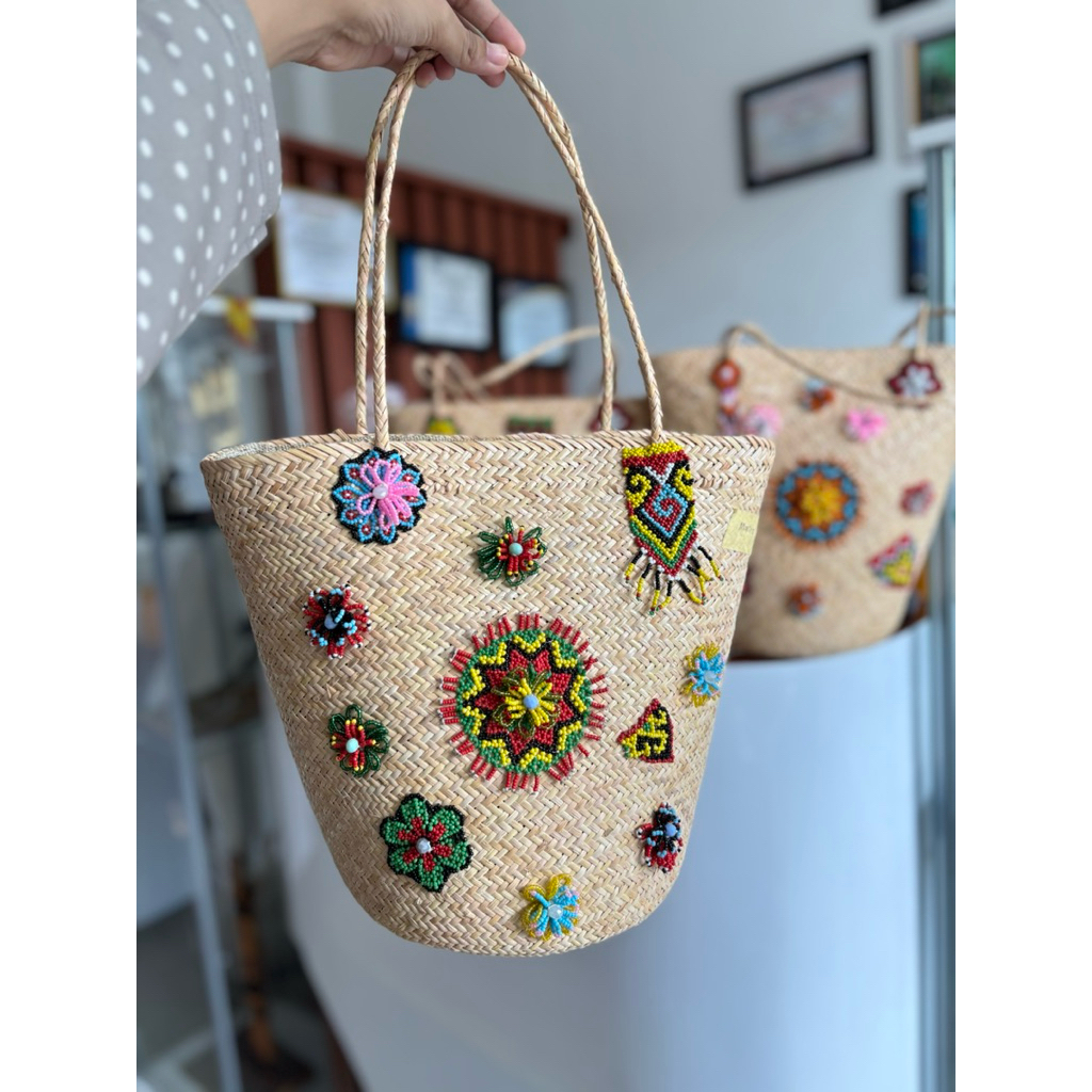 Manika Kaltim - Tas Absika Manika Tas Asli Rotan Dayak Kalimantan