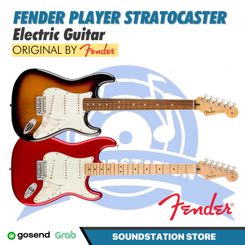 Fender Player Stratocaster Electric Guitar - Gitar Elektrik