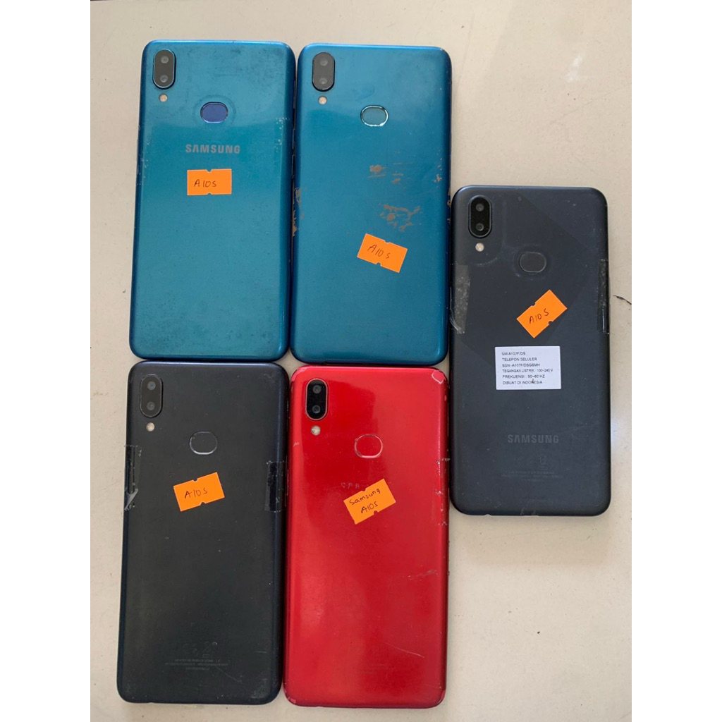 Samsung A10s mesin normal, minus LCD