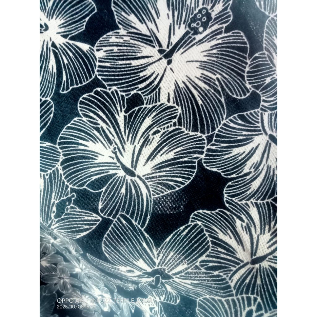 bahan katun linen rami linen rami katun premium kain katun linen meteran kain katun linen kembang bu