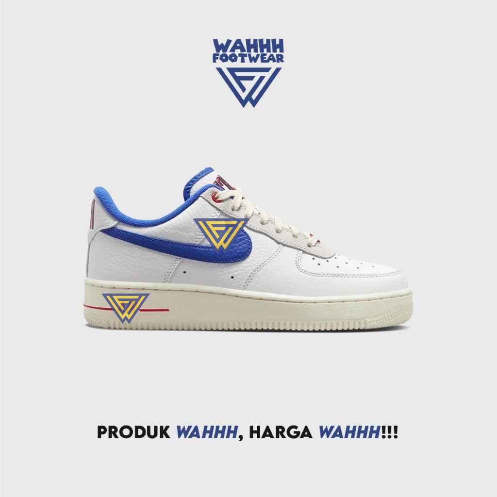 Sepatu NK Air Force 1 Low 07 LX - Command Force University Blue