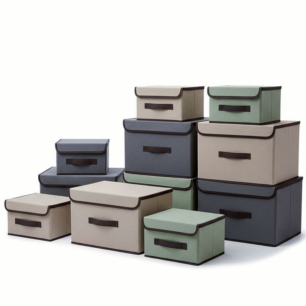 Kotak Penyimpanan Serbaguna Storage Box Organizer Bag 2 In 1 — 7