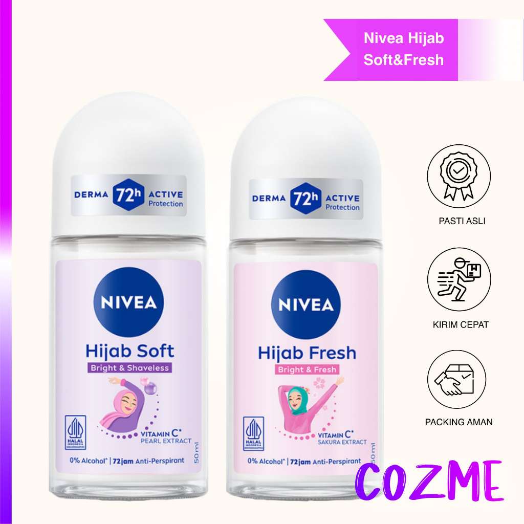NIVEA Deodorant Brightening Hijab Fresh & Hijab Soft