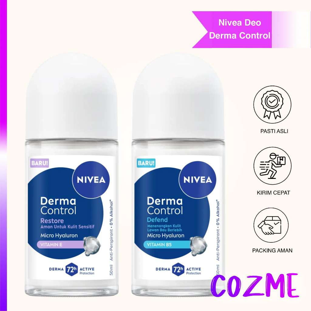 NIVEA Derma Control Deodorant Roll On