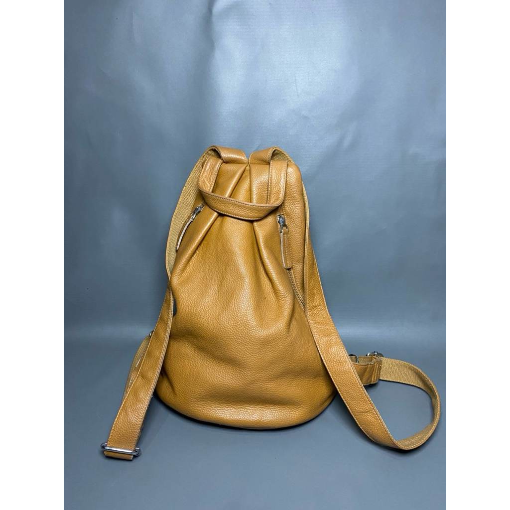 Tas Pl Ransel asli kulit