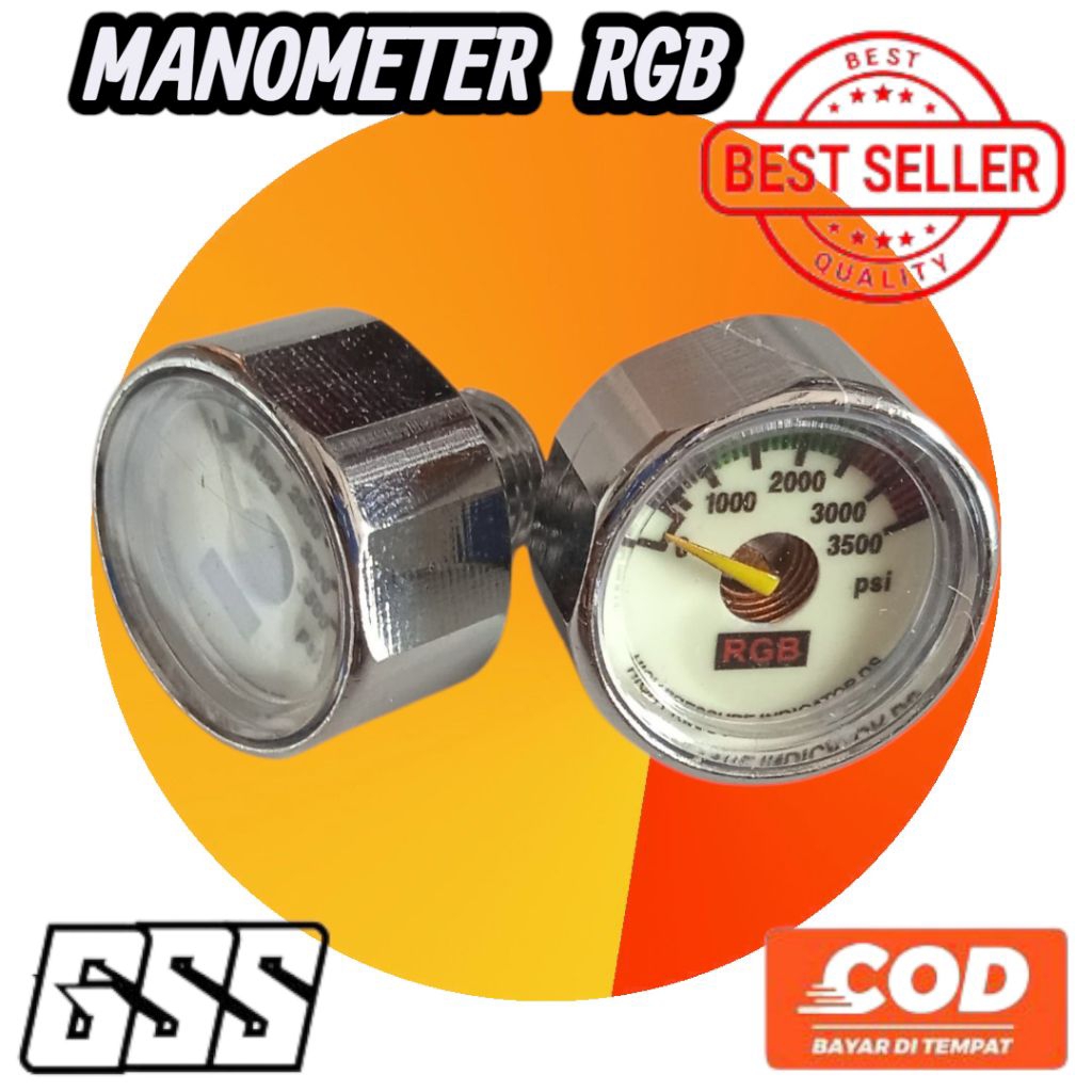 mano | manometer rbg od 22 | manometer pcp 3500 psi