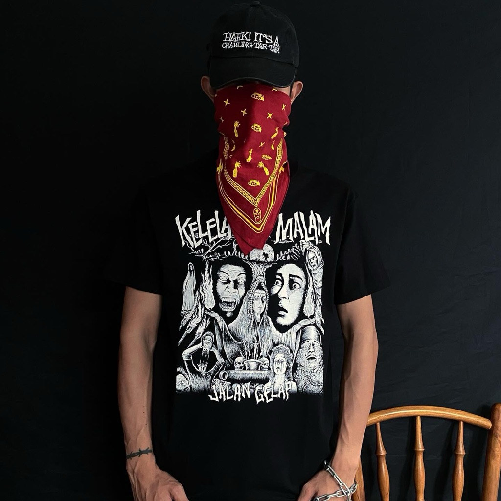 ORIGINAL KAOS KELELAWAR MALAM | JALAN GELAP