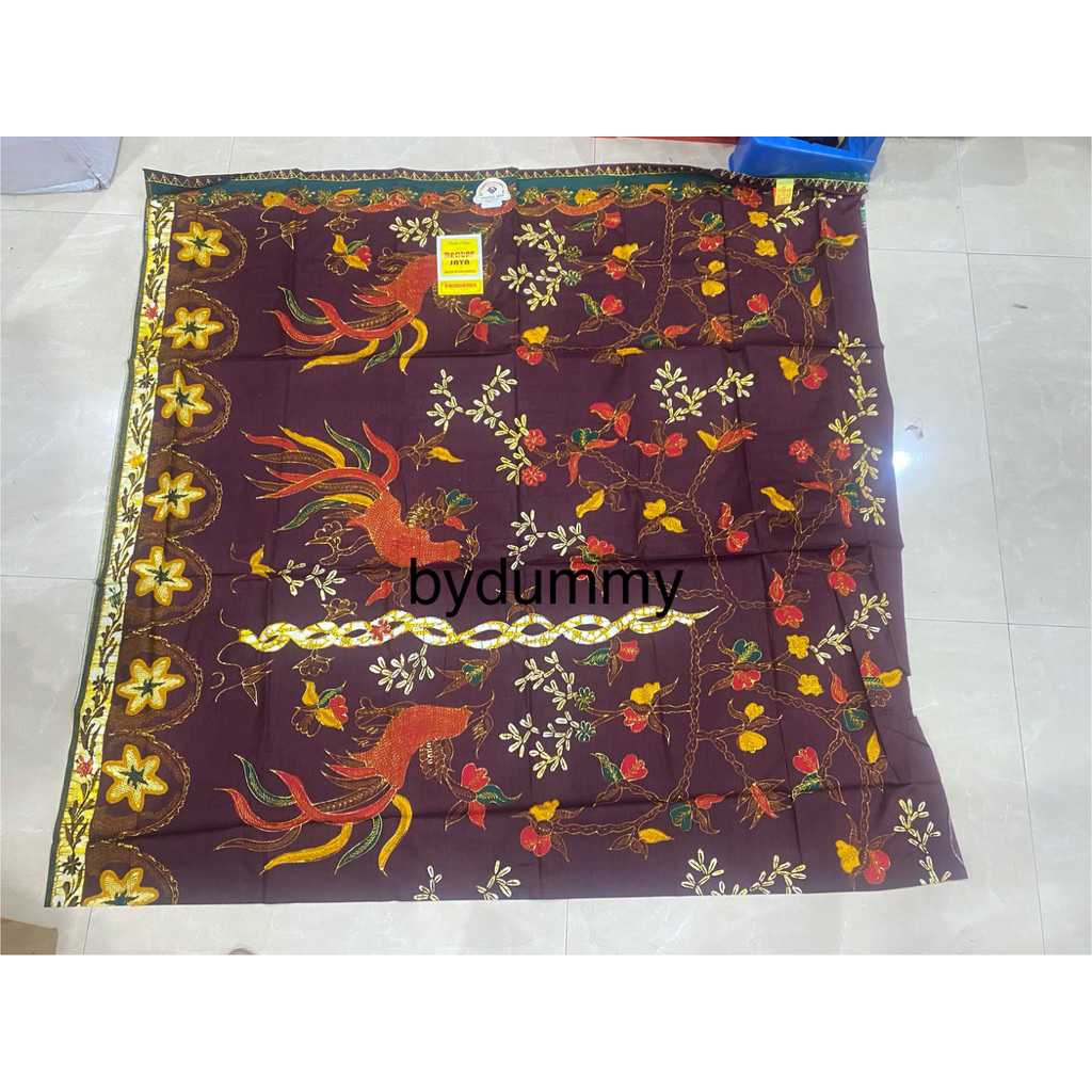 Kain Panjang Jarik Sewek Unggul Jaya Madura jaya nomor 32 warna merah kecokelatan grosir murah bisa 