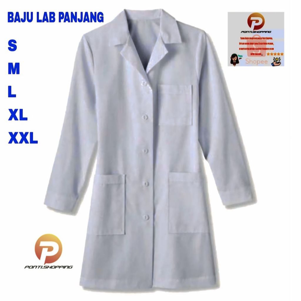 BAJU LAB LENGAN PANJANG/BAJU LAB PANJANG