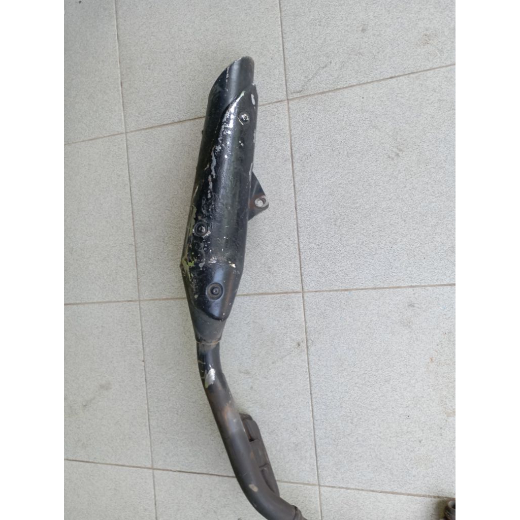 KNALPOT DTANDARAN BAJAJ PULSAR 135 ORIGINAL SECOND