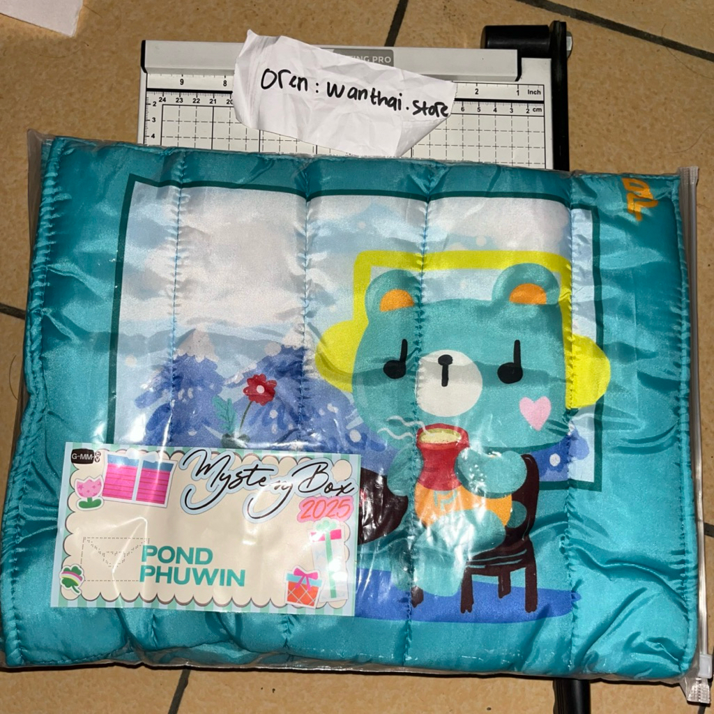 PONDPHUWIN FLUFFY BAG | PERMPOON FLUFFY BAG Official GMMTV | Ready INA | Merch Official GMMTV