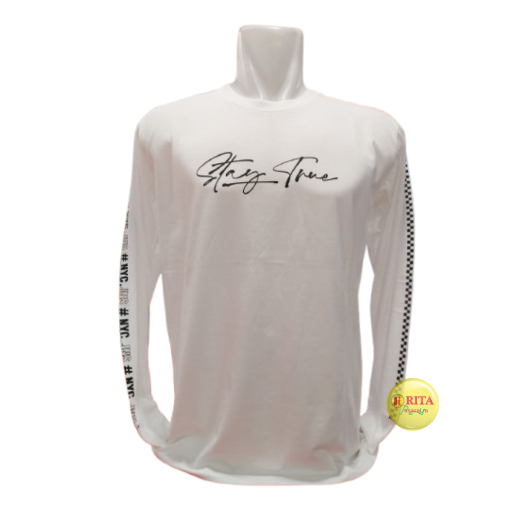 G.Gano Kaos Oblong Lengan Panjang