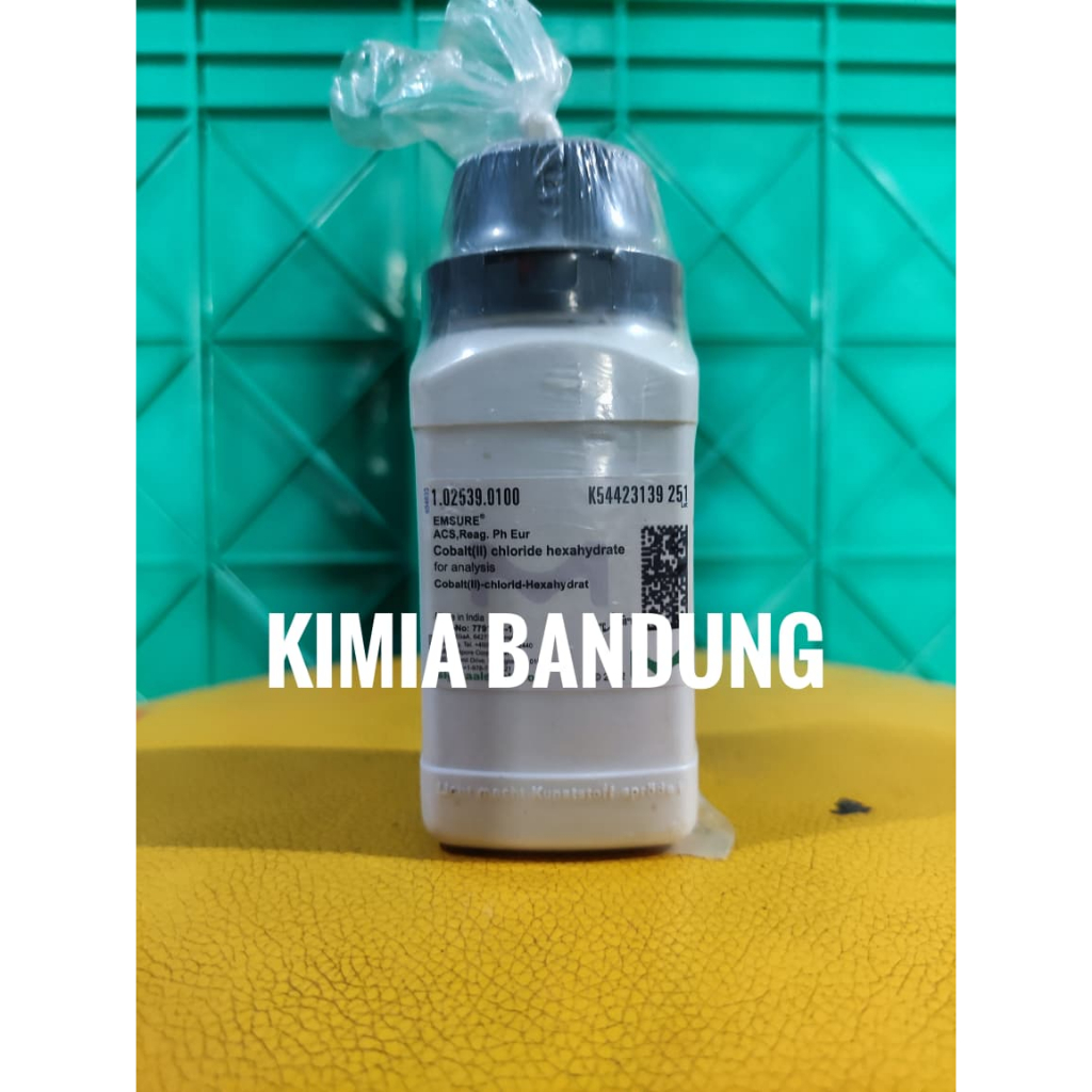 COBALT (II) CHLORIDE HEXAHYDRATE MERCK 102539 100GRAM ORIGINAL