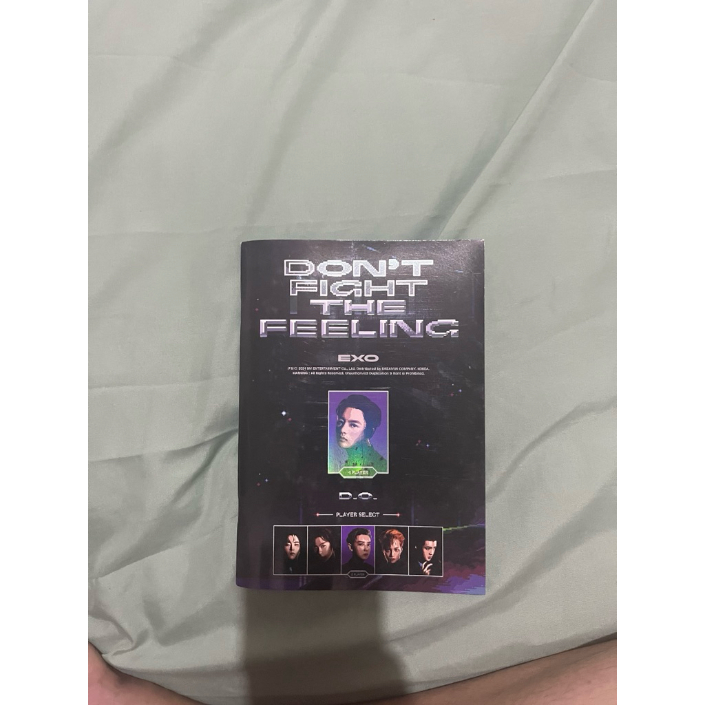 ALBUM DON’T FIGHT THE FEELING EXO