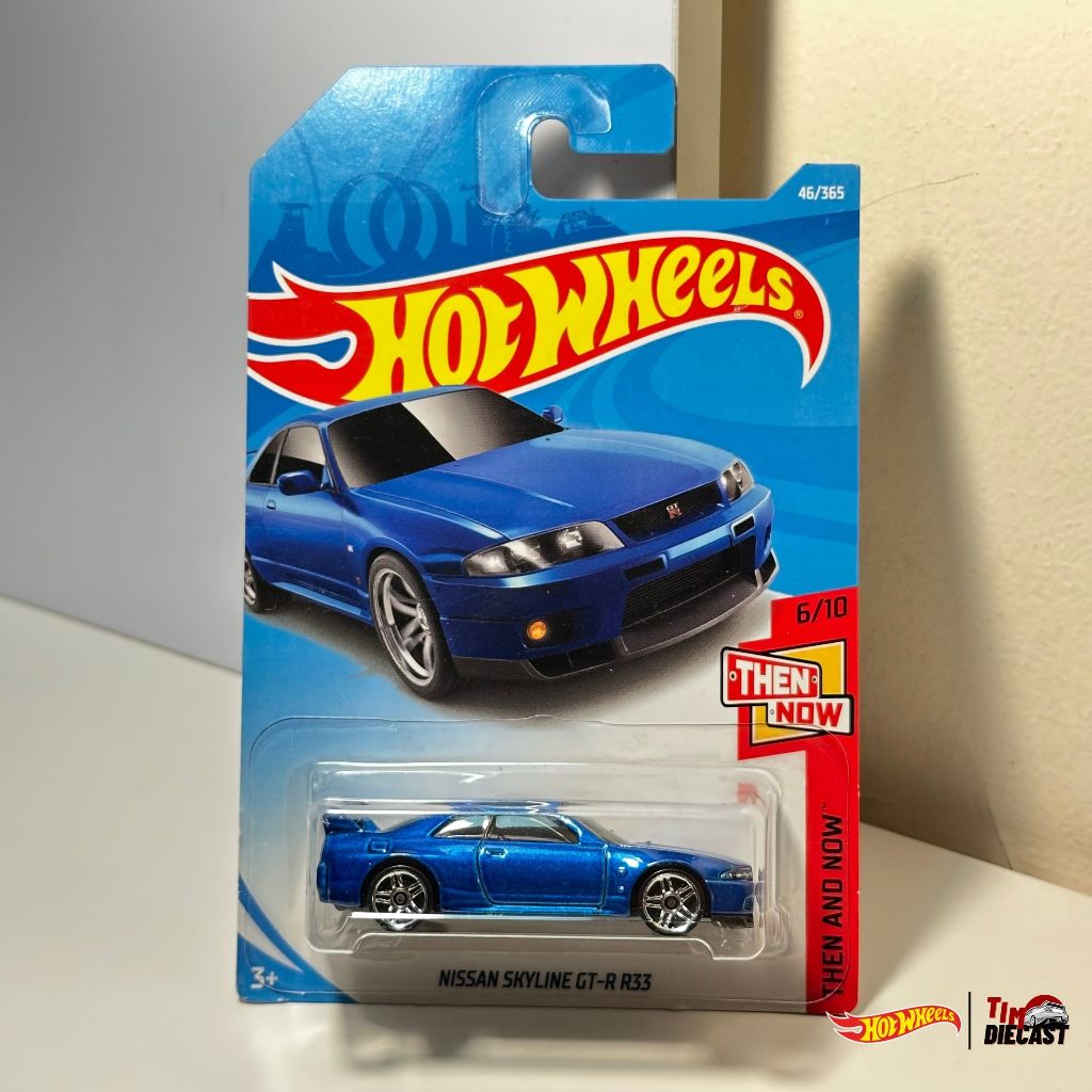 Hot Wheels Nissan Skyline GTR R33 - Metallic Blue (First Edition)