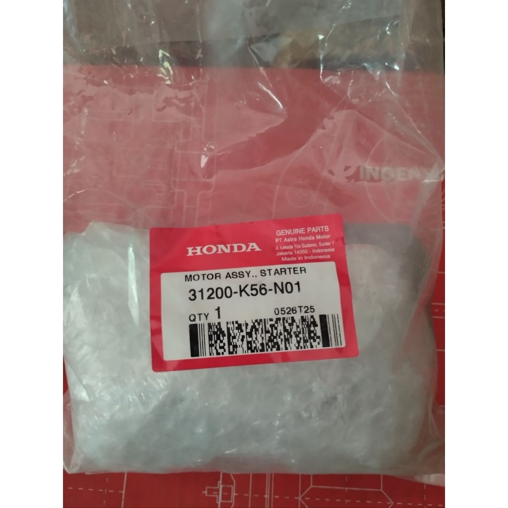 Dinamo Starter Honda Sonic 150R 31200-K56-N01