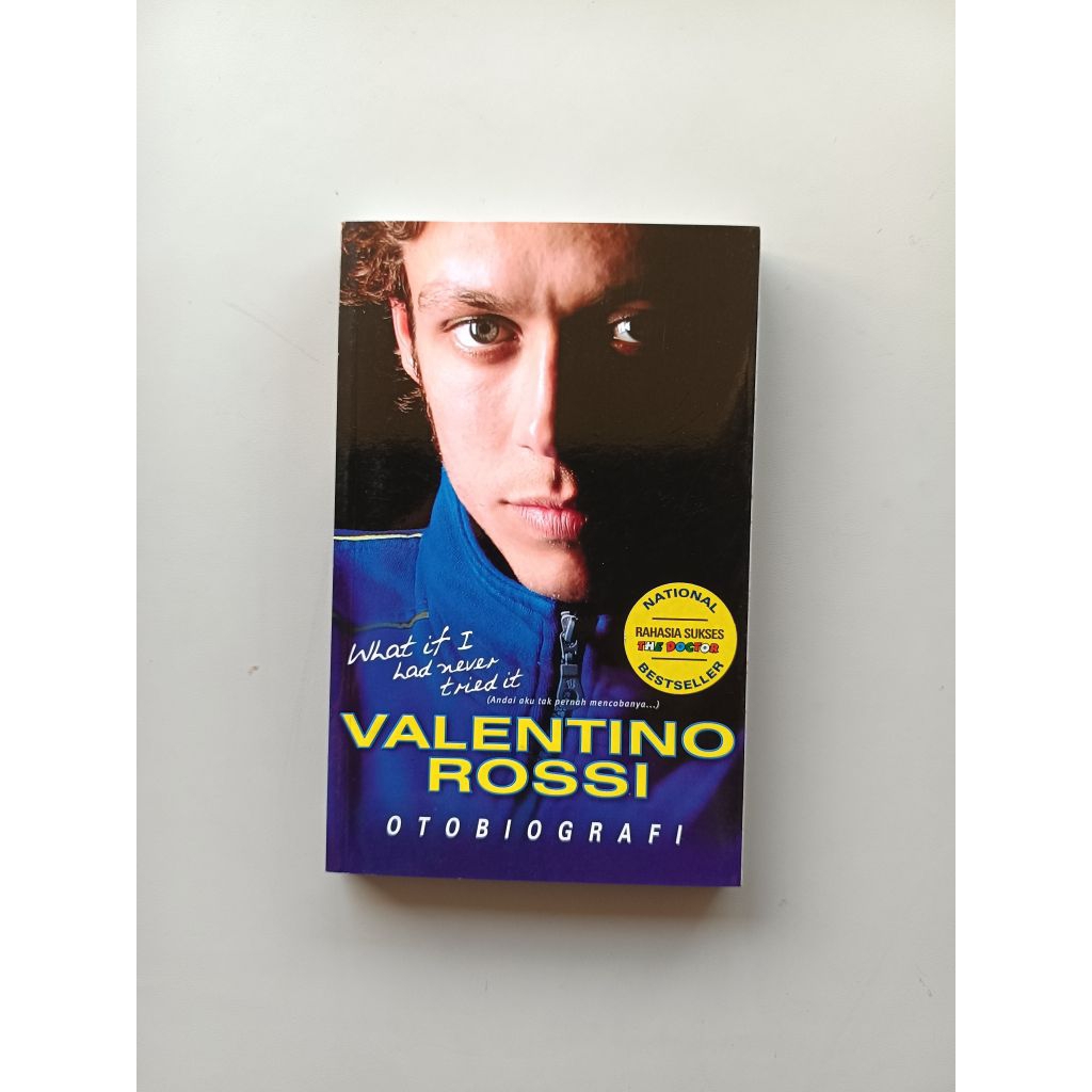 BUKU AUTOBIOGRAFI VALENTINO ROSSI (ORIGINAL)
