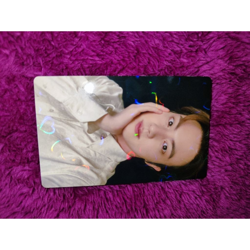 WTS Jual Sell Jin LD BE DEL JPFC Holo Love dagu kemeja putih official photocard BTS KPop merch. coll