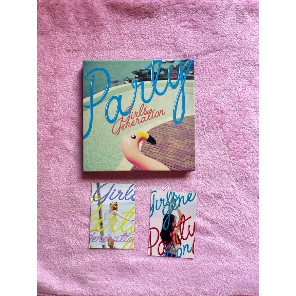 (UNSEALED) SNSD GIRLS GENERATION PARTY ALBUM Good Condition
