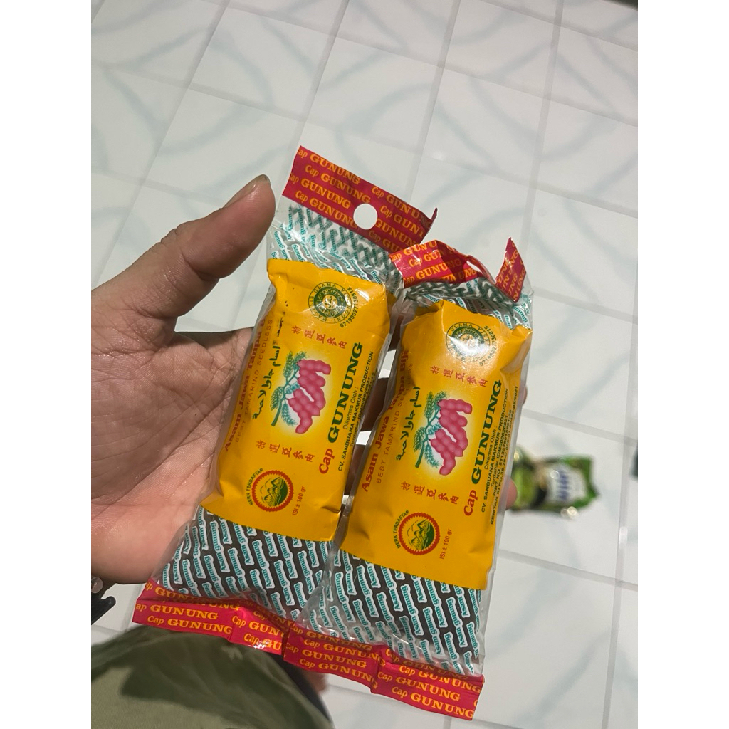 ASAM JAWA CAP GUNUNG TANPABIJI