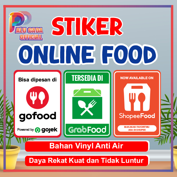 Stiker online food