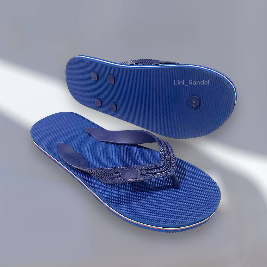 Sandal Pria Sandal Jepit Rubber Premium Karet Anti Slip