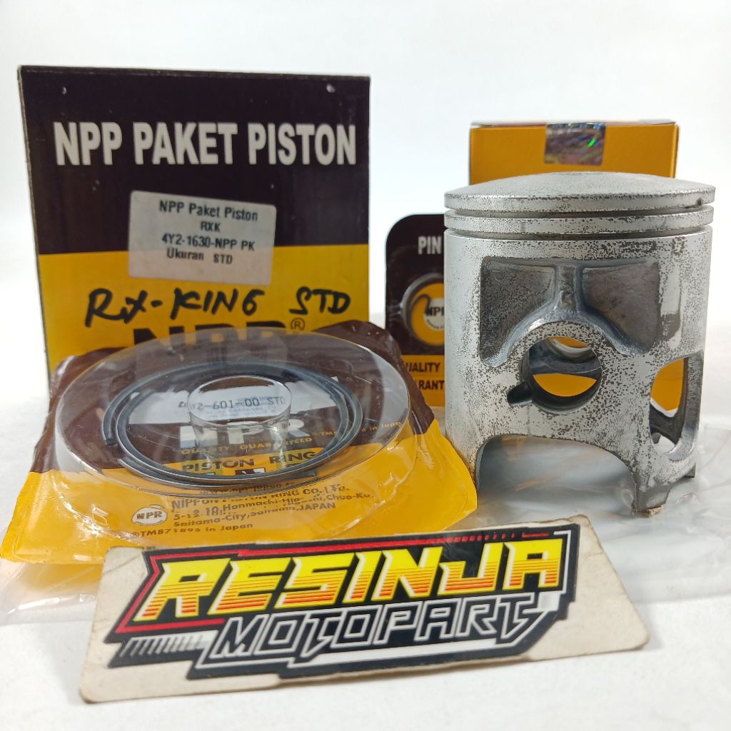 Ring Piston Kit Seher Yamaha RXK RX King 4Y2 3KA Oversize Os Std Standar Npp Lama