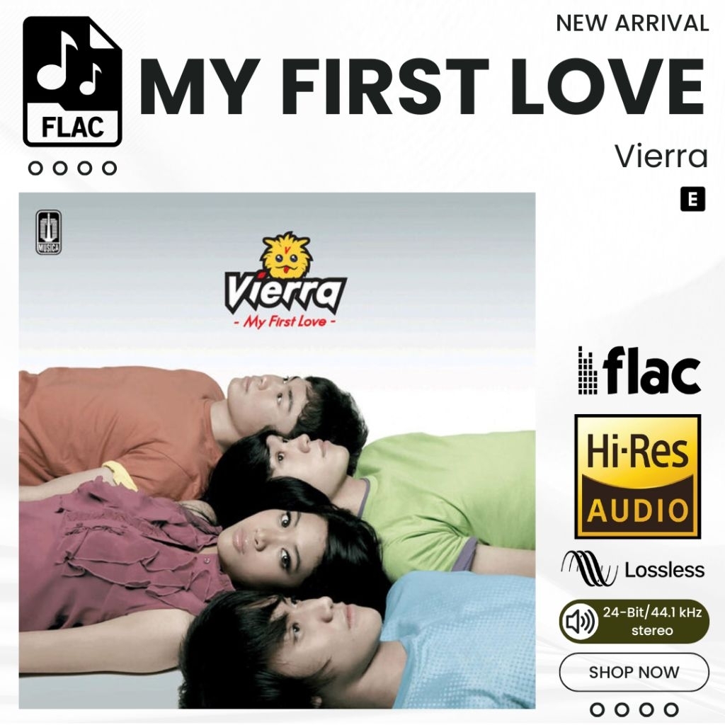 My First Love Vierra Album Lagu FLAC Hi-Res Lossless 24bit 44.1khz
