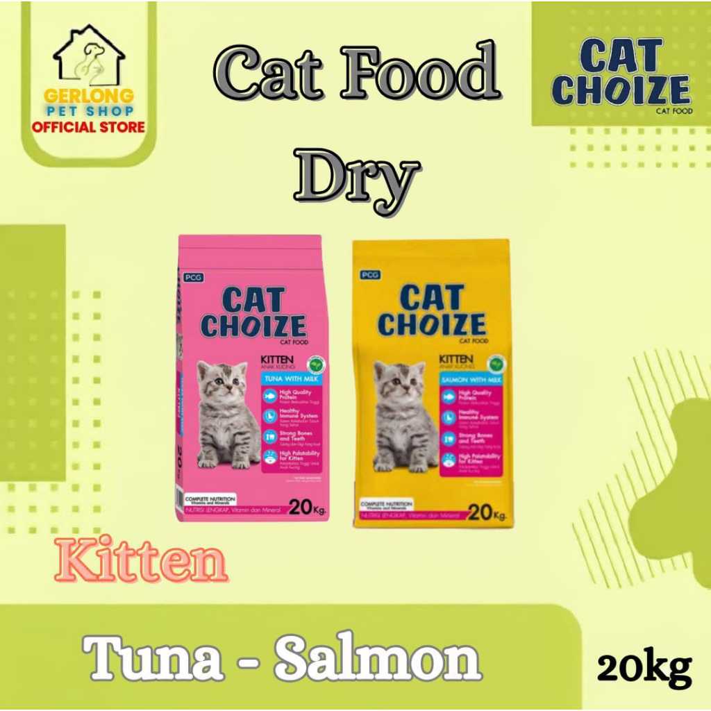 Cat Choize Cat Food Kitten 20kg Cat Choize Makanan Anakan Kucing 20kg