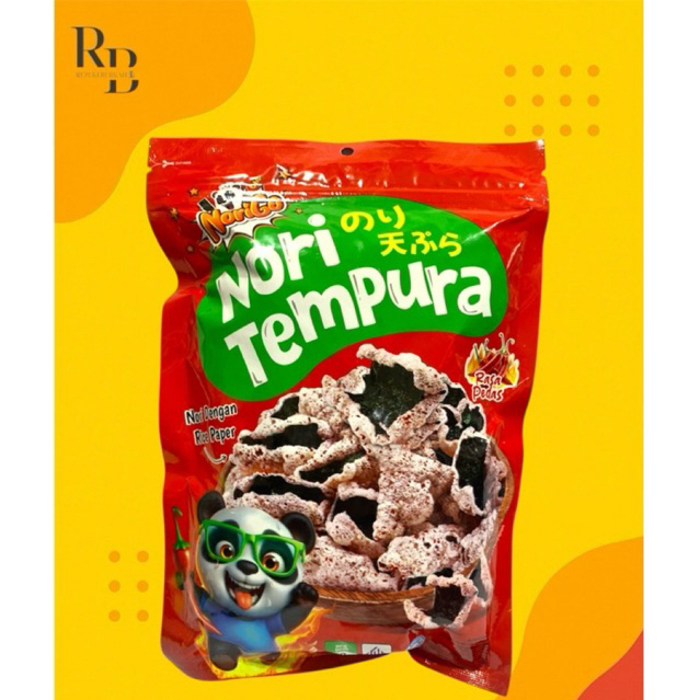 NORIGO NORI TEMPURA 50GR / SNACK NORI / SNACK RUMPUT LAUT [ HALAL ]