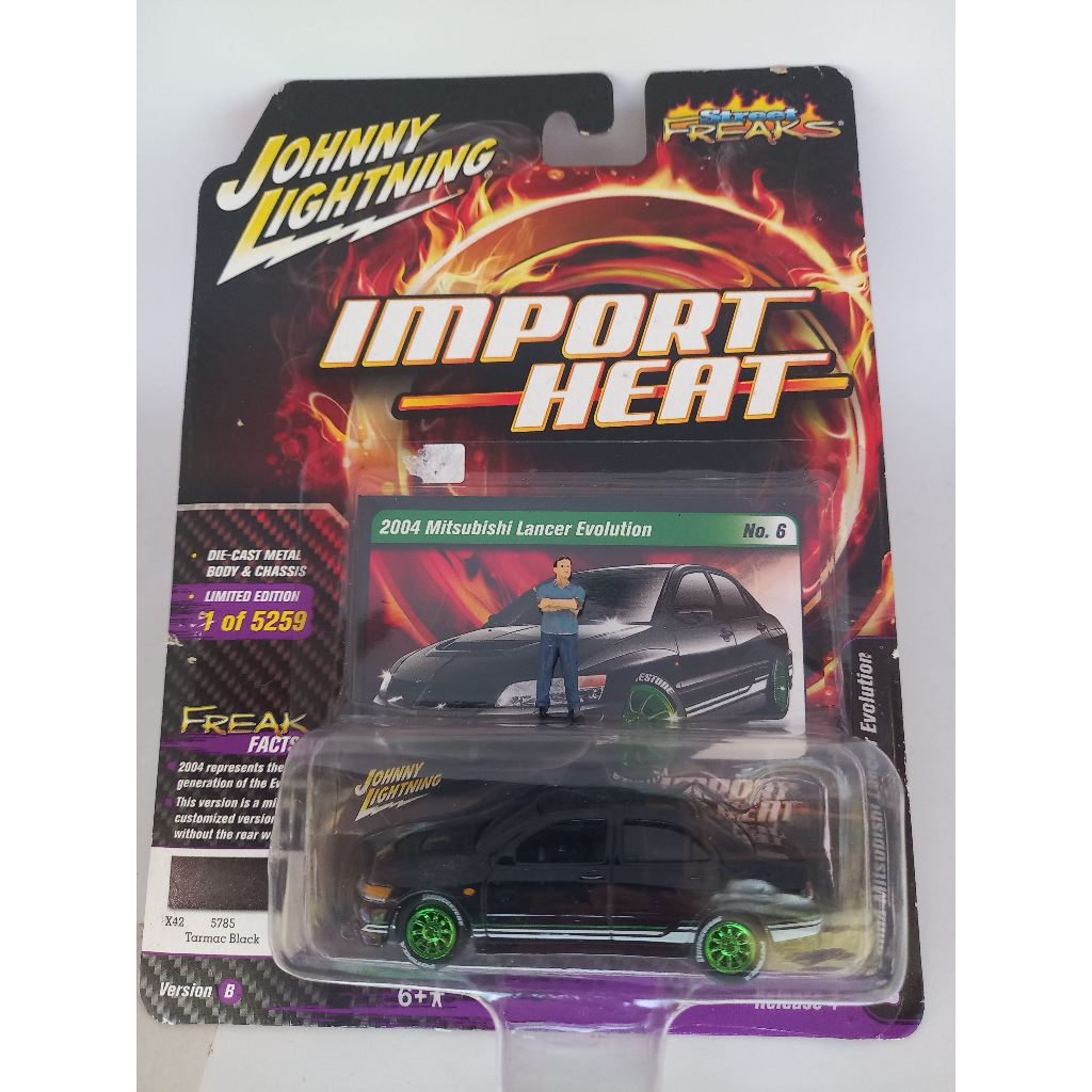 Johnny Lightning Mitsubishi Lancer Evolution