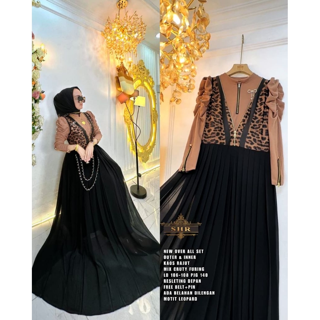 overall outer dan inner leopard original SHR