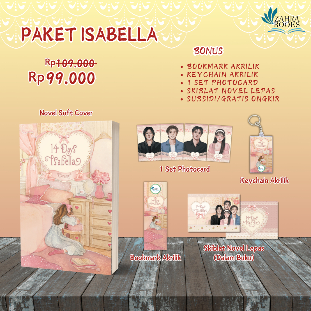 Novel 14 Days Isabella & 101 Days Isabella By Prettiestfeelin