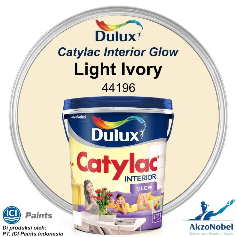 CAT DULUX CATYLAC GLOW 22 KG - LIGHT IVORY 44196