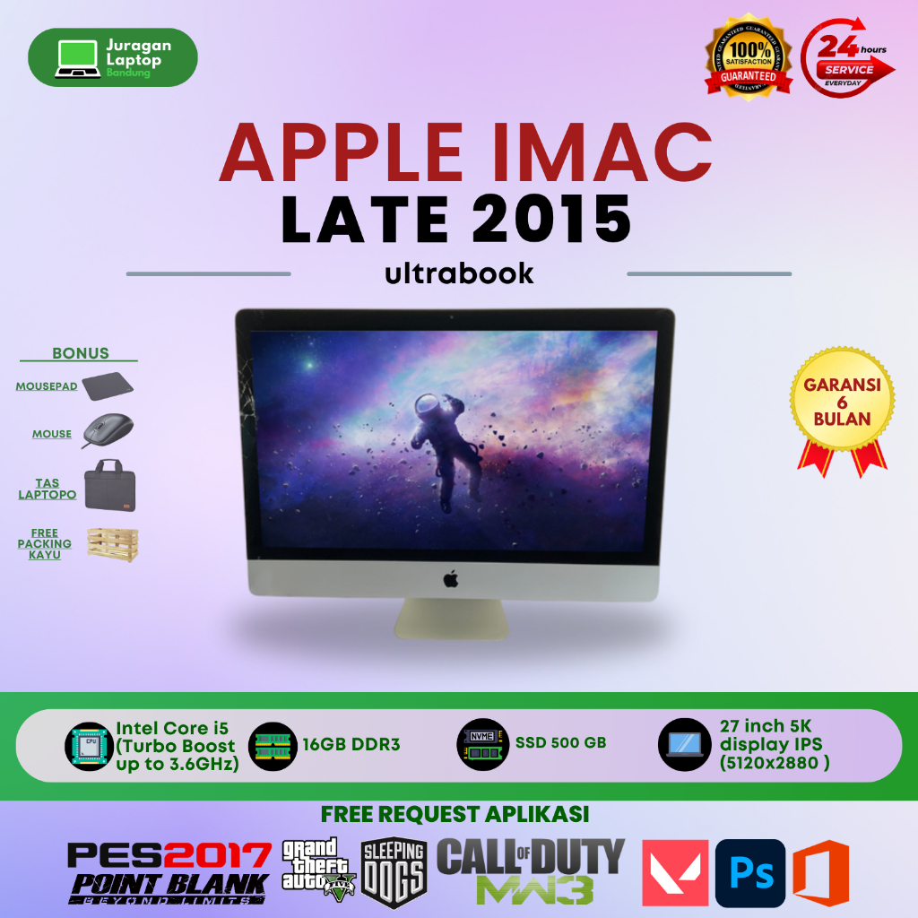 iMac (Retina 5K, 27-inch, Late 2015)