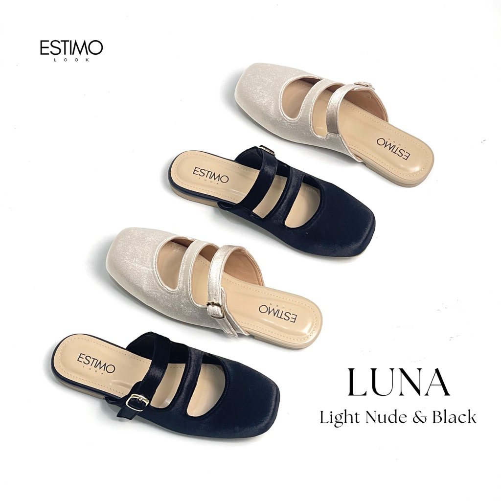 Estimo - LUNA Mules Ballerina Sandal Wanita