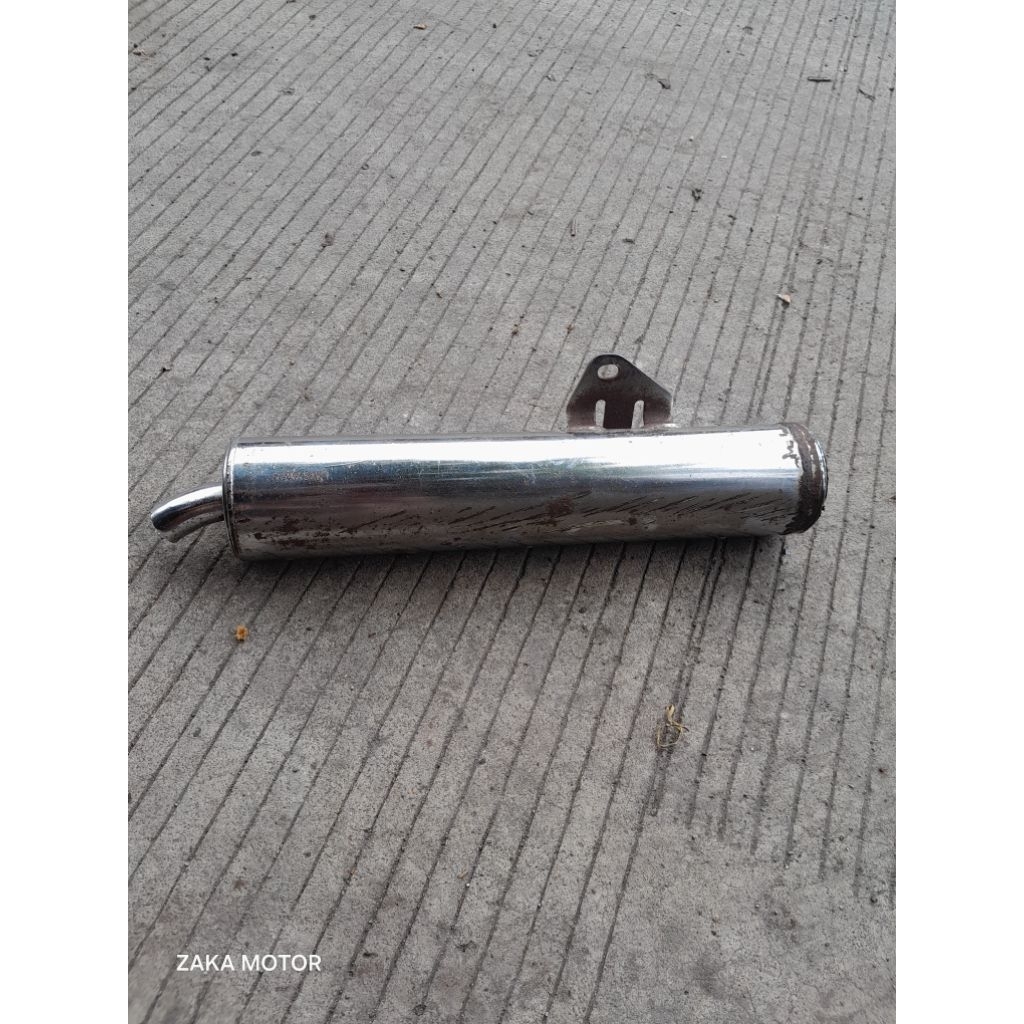 Silencer Knalpot Original Kawasaki Ninja R Kis Moncong Kecil Original