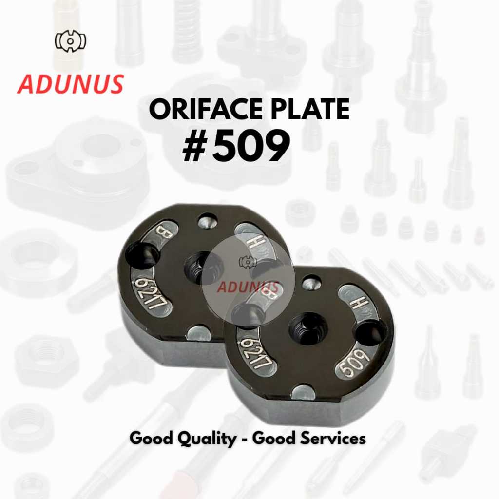 Control Valve Orifice #509 / Oriface Injektor Plate 509# / Orifice 509/ Orifice509 (Pelat Katup / pa